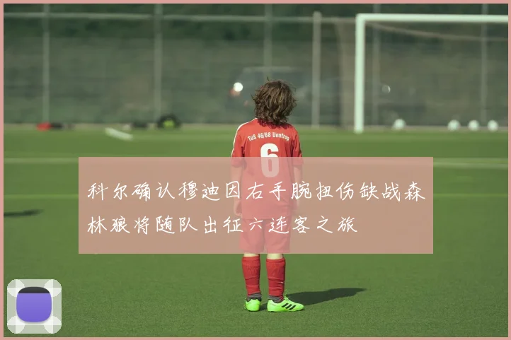 科尔确认穆迪因右手腕扭伤缺战森林狼将随队出征六连客之旅